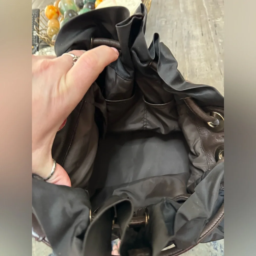 kate spade Brown and Black Hobo Bag